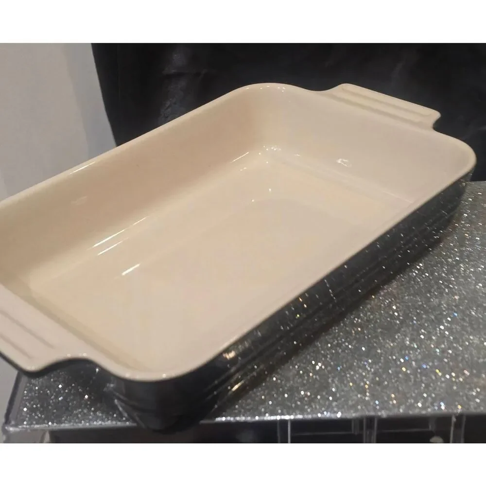 Le Creuset 32cm Rectangular Baking Dish- Black Onyx